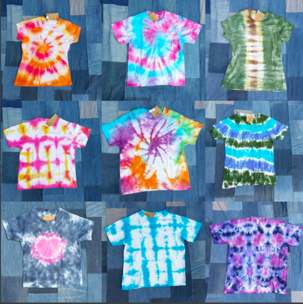 Tie dye t-shirts by Our Crafty Empire project image